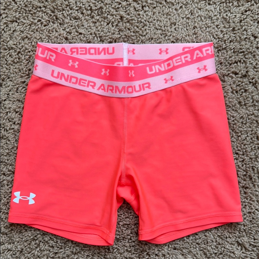 Under Armour Pink Athletic Shorts